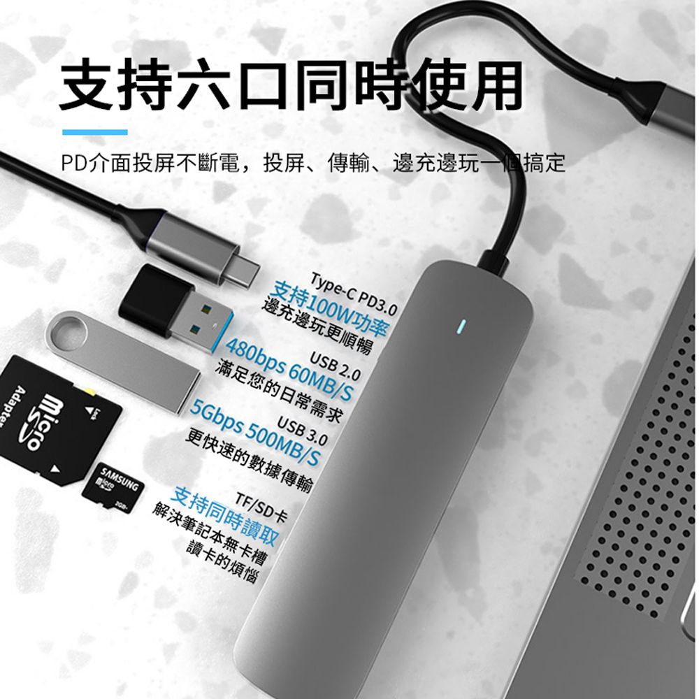 Antian Type C Hub Hdmi Pd Usb Mac Pchome H