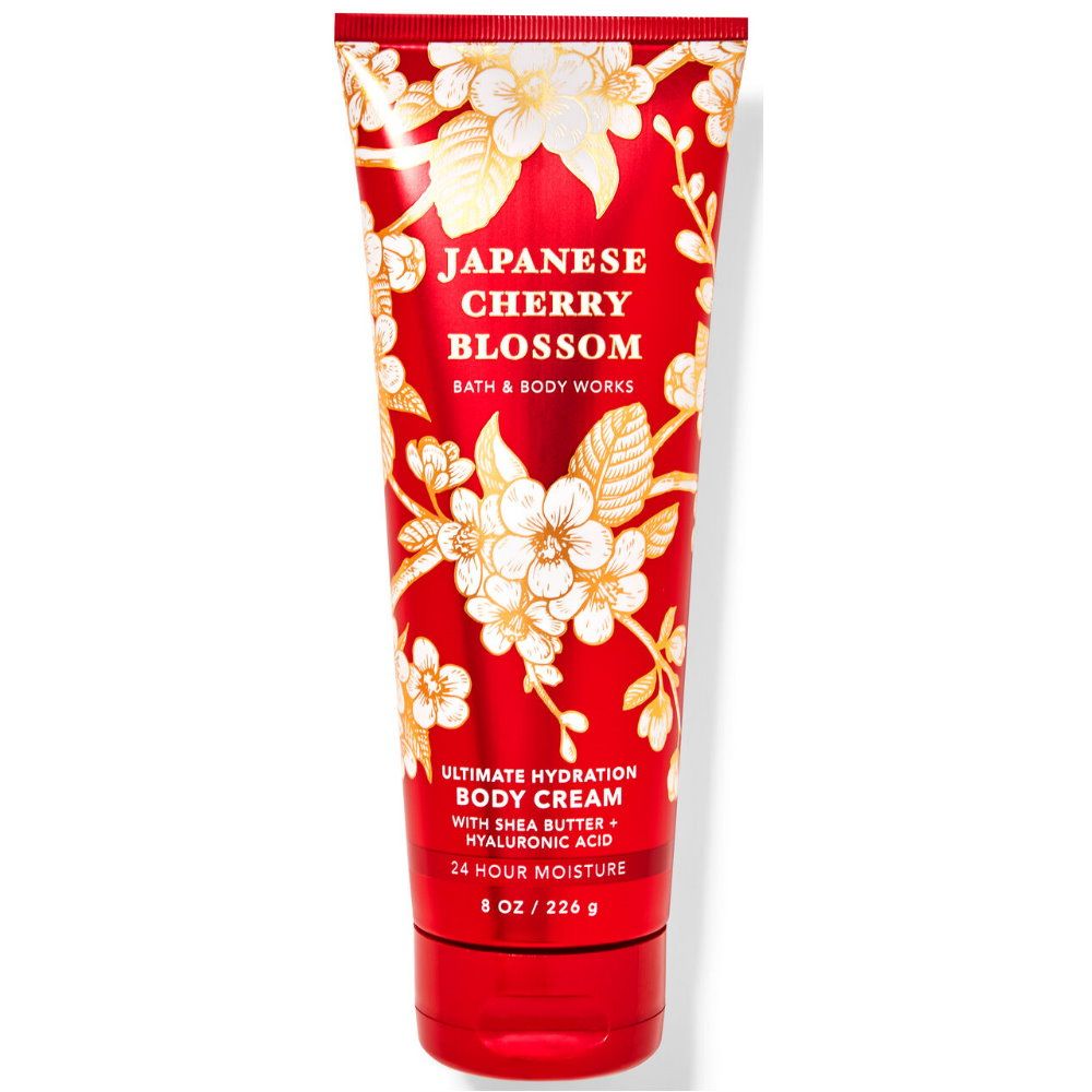 Bath Body Works BBW 保濕香水身體乳霜日本櫻花Japanese Cherry Blossom 226g