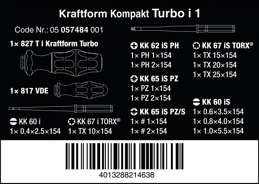 Wera Turbovde Kk Vde Ti Pchome H