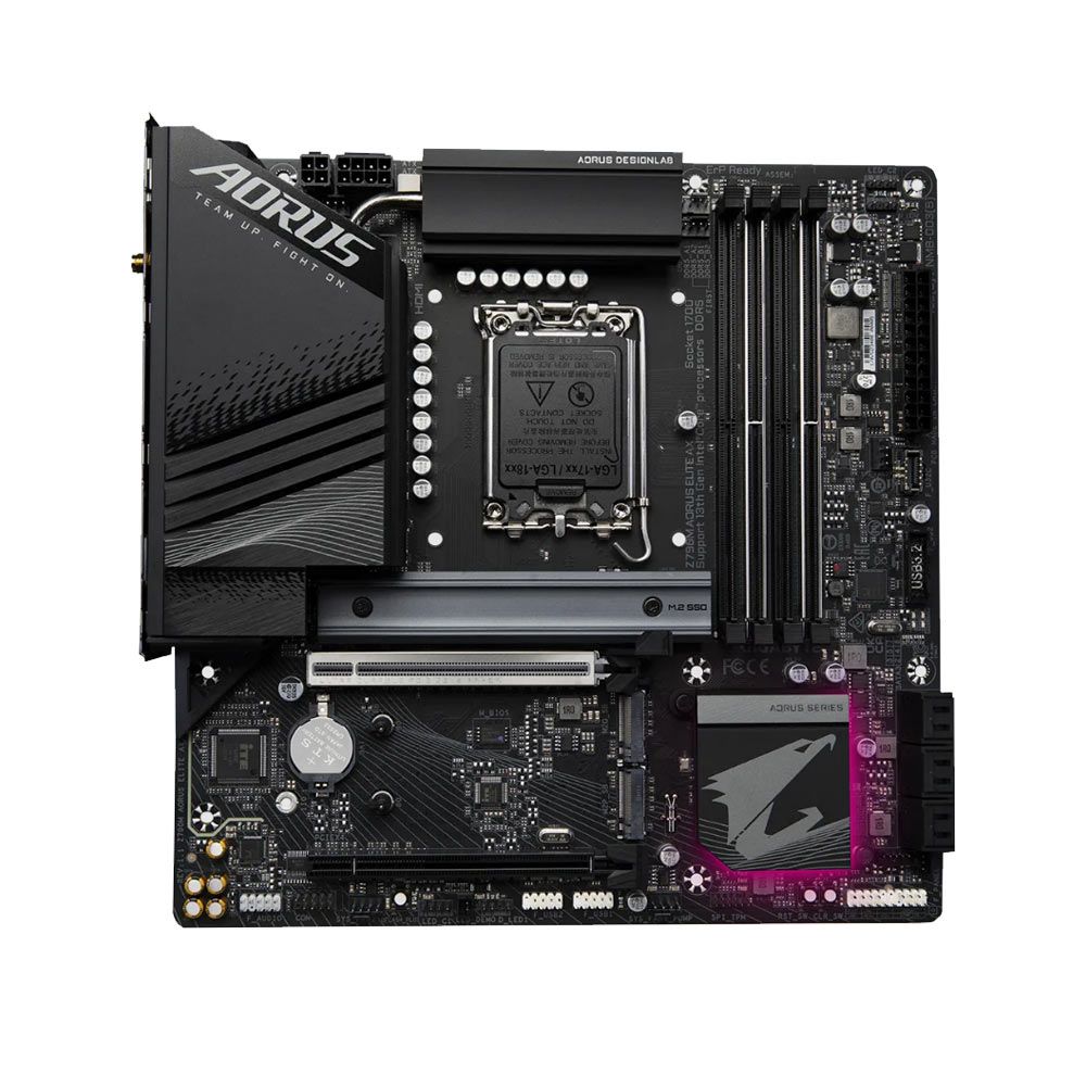 GIGABYTE 技嘉 Z790M AORUS ELITE AX 主機板 PChome 24h購物