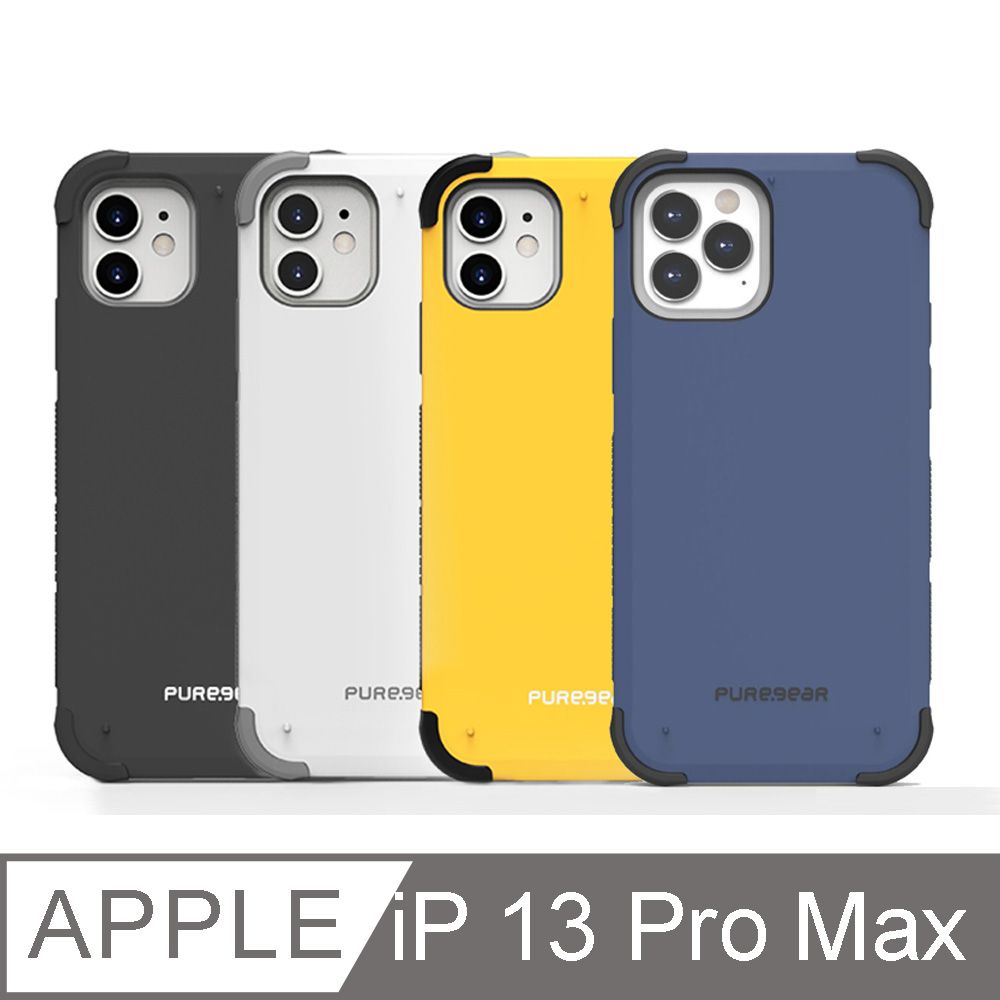 PureGear 普格爾 DUALTEK坦克保護殼 iPhone 13 Pro Max 消光黑 PChome 24h購物