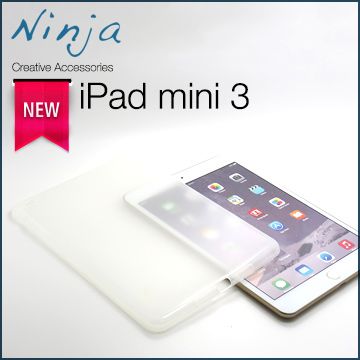 Shimizu 清水 【東京御用Ninja】iPad mini 3磨砂TPU保護套透明