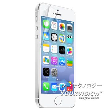 Yourvision iPhone 5s 5c 晶磨抗刮高光澤(亮面)螢幕保護貼 螢幕貼(二入)