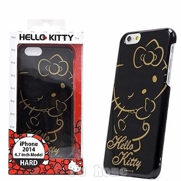 Sanrio 三麗鷗 日本限定【俏皮Kitty】iphone6硬式手機背蓋