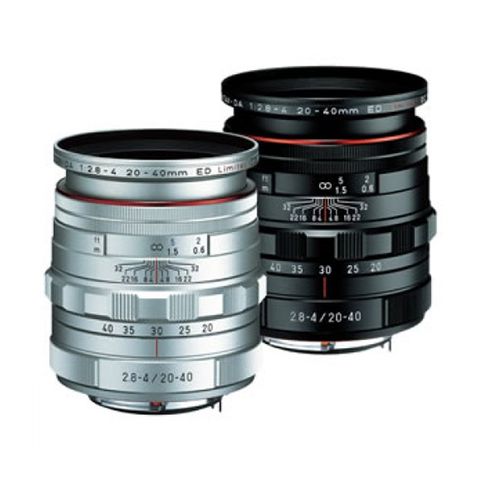 新★HD鍍膜鏡頭PENTAX HD DA 20-40mm F2.8-4ED Limited DC WR (公司貨)