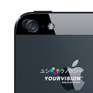 Yourvision iPhone 5 攝影機鏡頭專用光學顯影保護膜(四入)-贈拭鏡布