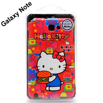 Sanrio 三麗鷗 韓國進口 Note【HELLO KITTY甜甜點心時刻】硬式手機背蓋/殼