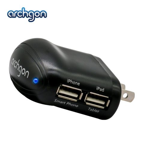 archgon 亞齊慷 旅充 (黑色) 電源轉換器 P-ADP-0048-KA