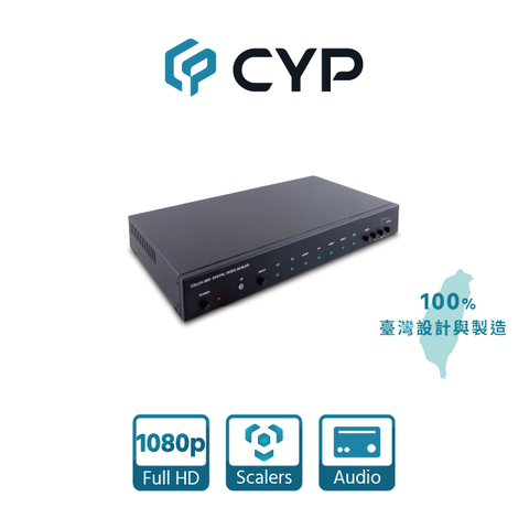 cyp 西柏影音 多傳輸介面轉 HDMI 影像升頻器 (CSLUX-300I)