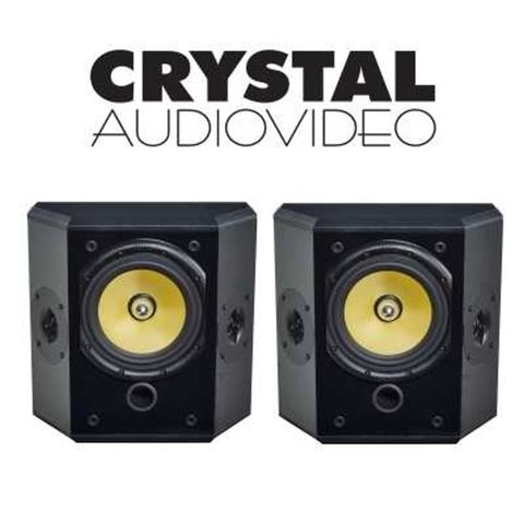 英國 Crystal AudioVideo THX-Dipole 後置揚聲器 (一對) Wenge 黑檀木色