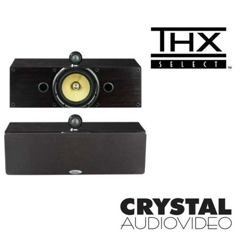 英國 Crystal AudioVideo THX-Center 中置揚聲器 (單支) Wenge 黑檀木色