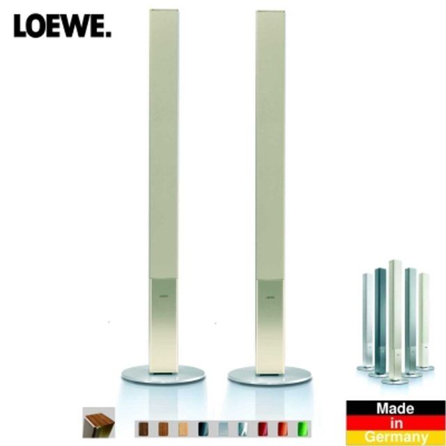 LOEWE 羅威 德國原裝  Individual Sound L1 Column Speakers 柱形揚聲器 (金屬銅)