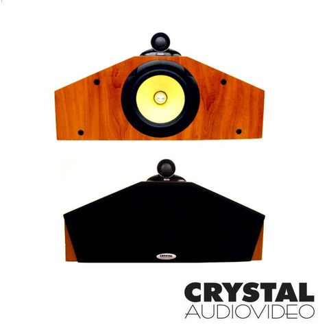 英國 Crystal AudioVideo Prisma Center 中置聲道揚聲器 (福利品, 單支包裝)