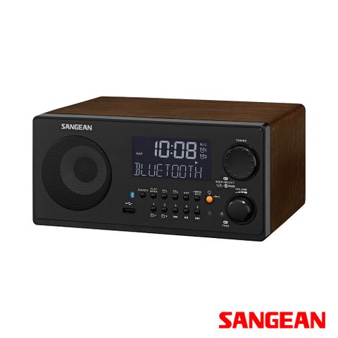 高質感木質音箱SANGEAN 數位音響 WR22