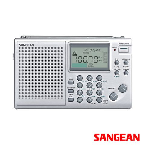 108組記憶頻道！SANGEAN 專業化數位型收音機 ATS405