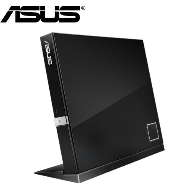 ASUS 華碩  SBW-06D2X-U 超薄型 3D Blu-ray 外接式藍光燒錄機-黑色