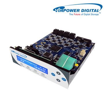 Vinpower Digital 1對8硬碟 拷貝機控制器 HDD/SSD業界最快，每分鐘9GB超高速拷貝