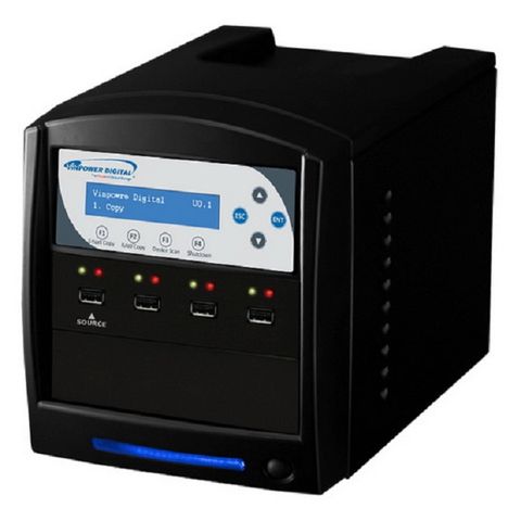 Vinpower Digital 鯊魚型 1對3 隨身碟對拷機隨插即拷，免接電腦，專利USB非同步拷貝功能
