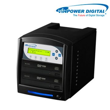 Vinpower Digital鯊魚專業型拷貝機 1對1 DVD光碟拷貝機 對拷機美國設計，台灣製造，附贈USB外接功能