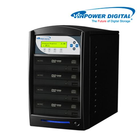 Vinpower Digital 鯊魚專業型拷貝機 1對3 DVD光碟拷貝機 對拷機 含500G硬碟美國設計台灣製造附贈USB外接功能