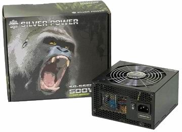 SilverPower 500W/ATX 銀倍金剛 SS-500 80PLUS電源供應器 (海韻代工)