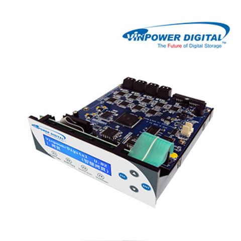 Vinpower Digital 1對5硬碟 拷貝機控制器  HDD/SSD業界最快每分鐘9GB超高速拷貝