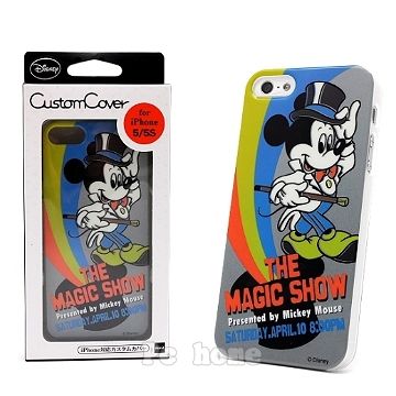  日本進口Disney i5S【米奇魔術秀】硬式手機背蓋