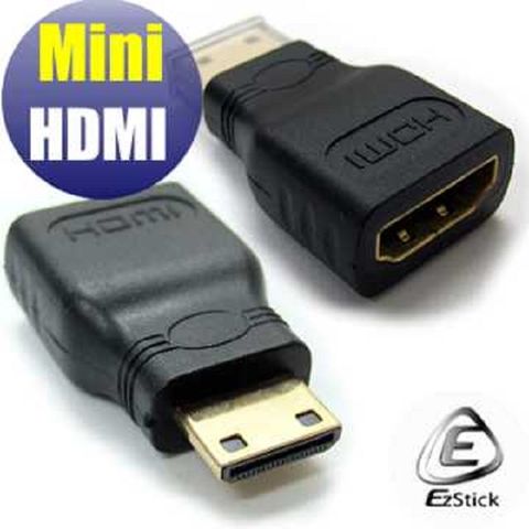 EZstick  Mini HDMI 公轉 HDMI 母 轉接頭