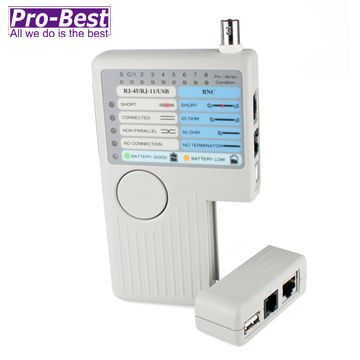 PRO-BEST 網路,電話,BNC,USB多工網路測試器