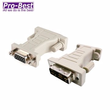 Pro-Best 柏旭佳 PRO BEST DVI-A/VGA(17M15F)轉接頭-1入