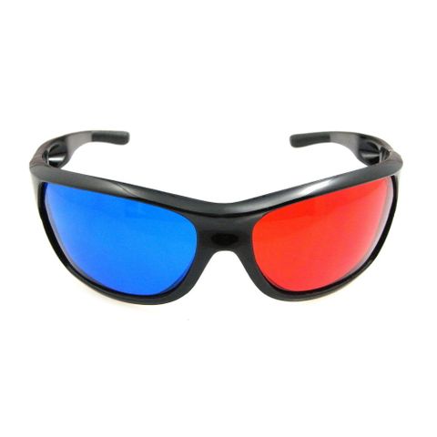 超舒適 紅藍3D立體眼鏡