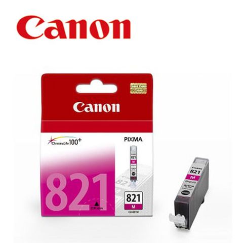 Canon 佳能 CLI-821M 原廠紅色墨水匣