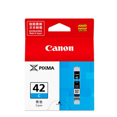 CANON CLI-42C 原廠藍色墨水匣 ◆適用機型：PRO-100