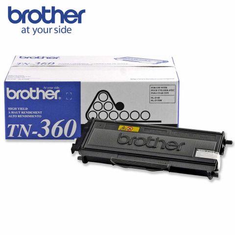 Brother TN-360 原廠黑色碳粉匣