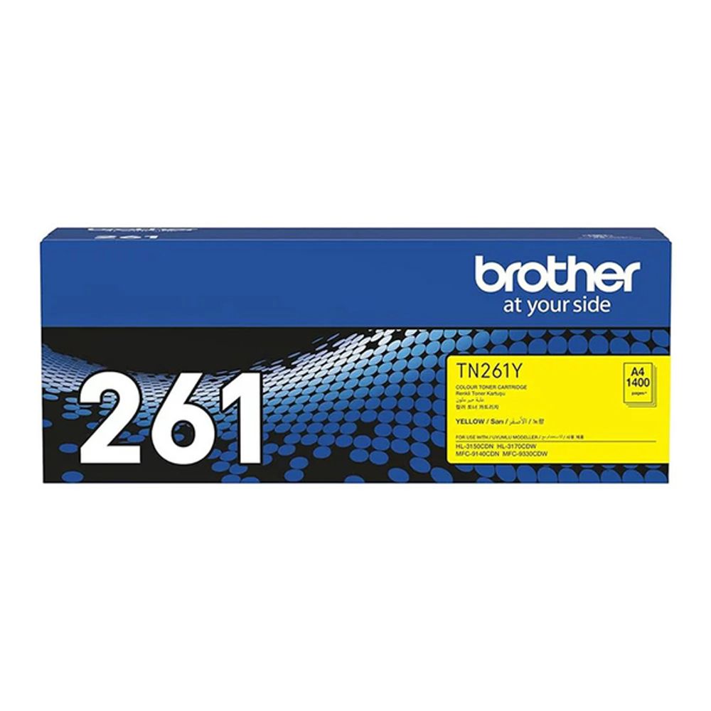 BROTHER 兄弟牌  TN-261Y 原廠黃色碳粉匣