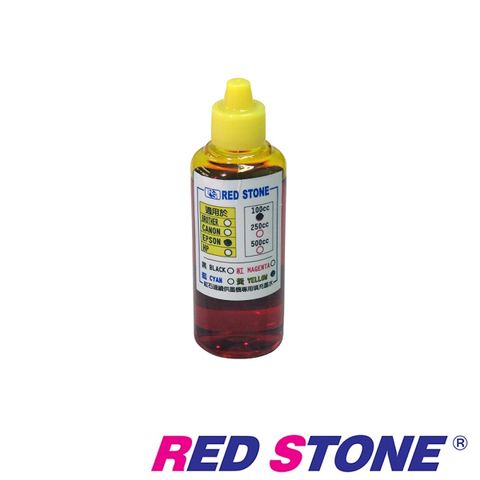 RED STONE 紅石 for EPSON連續供墨機專用填充墨水100CC(黃色)