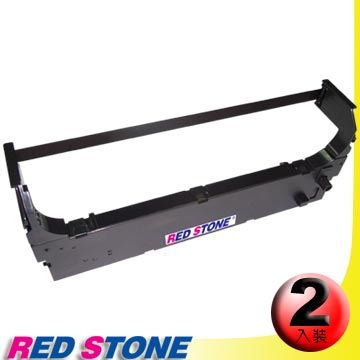 RED STONE 紅石  for OMRON 3M2GS-ATM黑色色帶組【雙包裝】1盒(1盒2入)