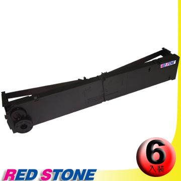 RED STONE 紅石 for NEC EF1651T黑色色帶組(1組6入)