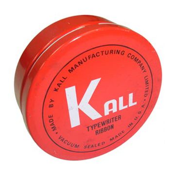 KALL 『 K.O.N 傳統手動機械式打字機』色帶(黑色＆紅色)