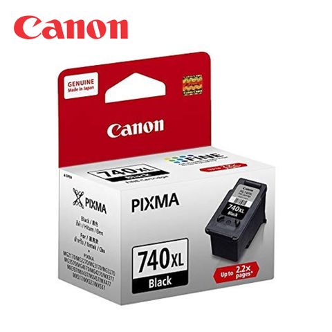 Canon 佳能 PG-740XL 原廠黑色大容量墨水匣