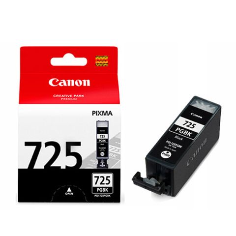 Canon 佳能 PGI-725BK 原廠黑色墨水匣