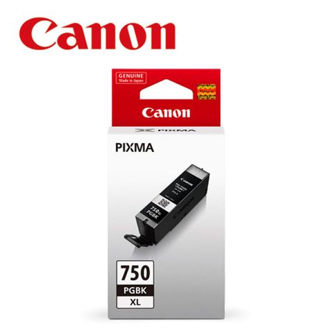 Canon 佳能 PGI-750XL-BK 原廠黑色XL墨水匣