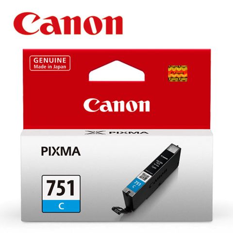 CANON CLI-751C 原廠藍色墨水匣◆適用MG5470/MG5570/MG5670/MG6370/MG7570/MX727/MX927/IP7270