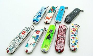 VICTORINOX 瑞士維氏 2013限定款 瑞士製造  特別款迷你7用瑞士刀(0.6223.L1301~0.6223.L1310)均有現貨