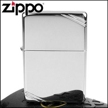 Zippo 美系~Vintage-1937復刻版打火機(鍍鉻銀鏡面款)