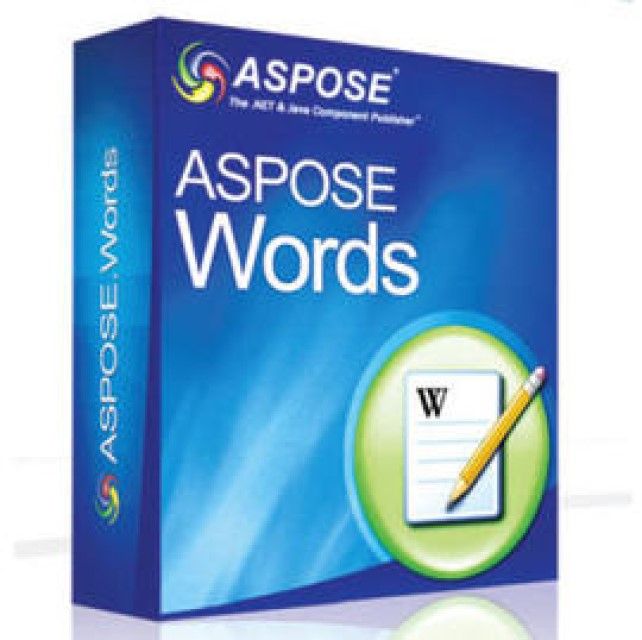  Aspose Words for .NET (程式開發) (下載版)