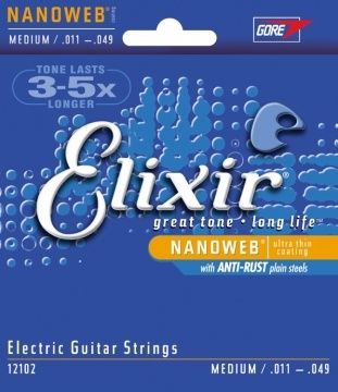 『Elixir電吉他弦』12102 ELIXER高品質腹膜琴弦
