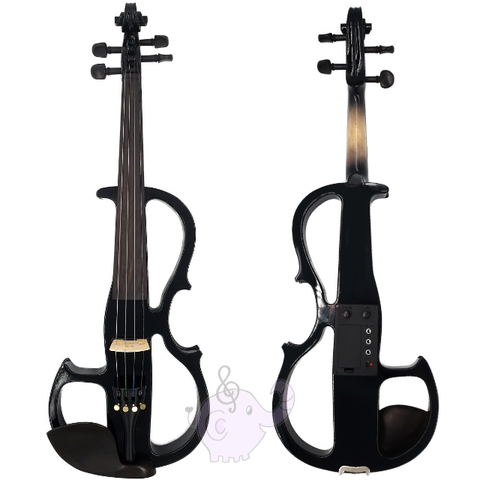 全新 Elegant EV-HBK 電小提琴-黑色-全配