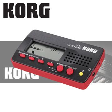 KORG 『電子節拍器MA-1』新款上市原廠公司貨一年保固/紅黑色