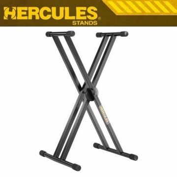 HERCULES 海麗絲 『海克力斯 雙管叉型鍵盤架KS120B』 以高品質與高穩定度為鍵盤架系列產品立下模範